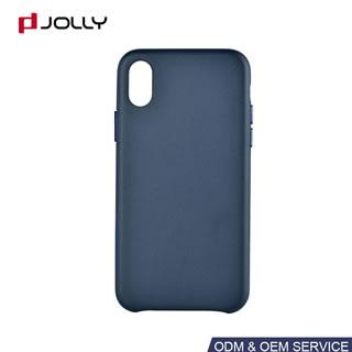 Кожаный противоударный чехол для iPhone X