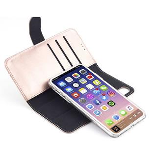 Кожаный Чехол-кошелек для iPhone X